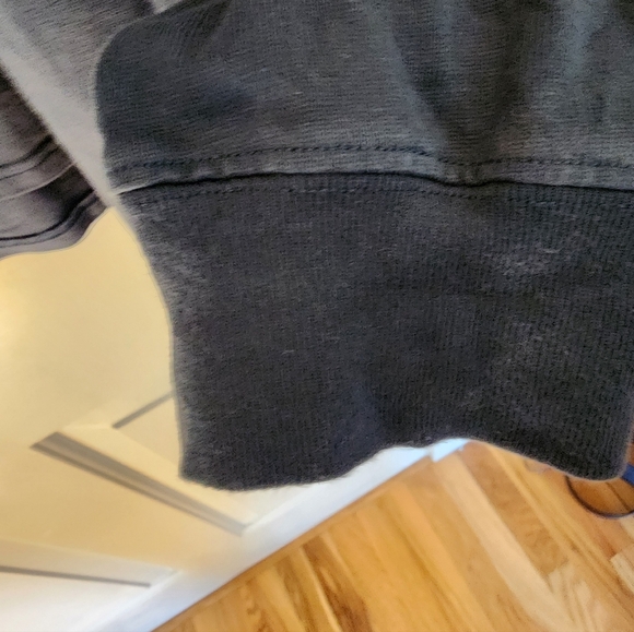 Good American Long Sleeve Tee Orion Blue Size 3/4 Crew Neck Cotton - Picture 6 of 11